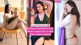 Maitri Ramaiya Famous Nutritionist Leaked Nude Exclusive