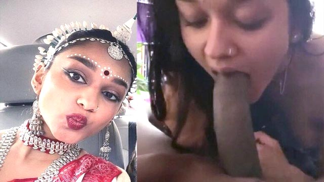 Cute Indian NRI Babe Classical Dancer Sucking BBC Full Nude Latest Video XXX