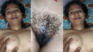 Tamil Beautiful Young Girl Boobs And Hairy Pussy HD