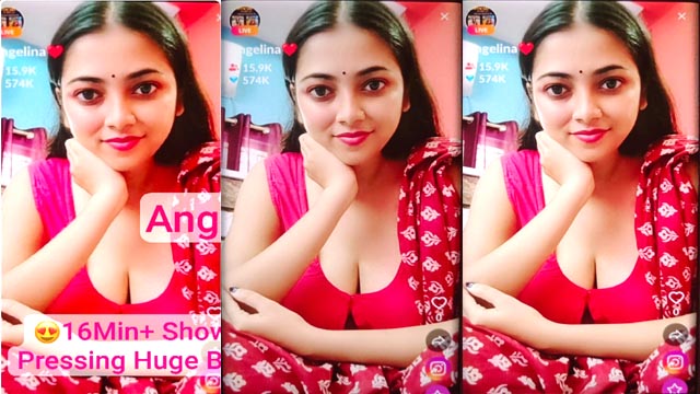 Model Anjali Aka Angelina Nude Tango Nude Premium Pressing Boobs