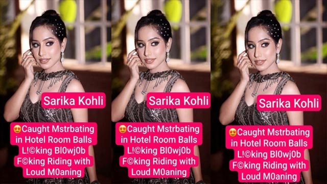 OnlyFans Model Sarika Kohli Caught Masterbating in Hotel Room Sex Clips