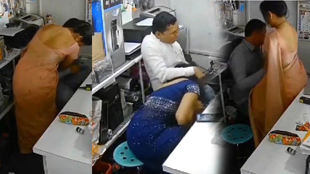 Manager Affair Multiple Hard Fucking On CCTV Cam Viral Leak MMS