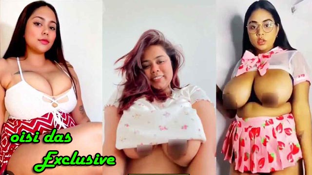 Oasi Das Bathroom Blowjob Video And Showing Big Boobs