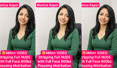 Monika Kapoor Live Stripping Full Nude Boobs Pressing Masterbation Trending MMS