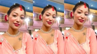 Nepali Hot Girl Showing Her Big Boobs & Pussy