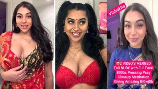 Indian NRI Influencer Vishakha Full Nude Boobs Pressing Pussy Latest Viral MMS