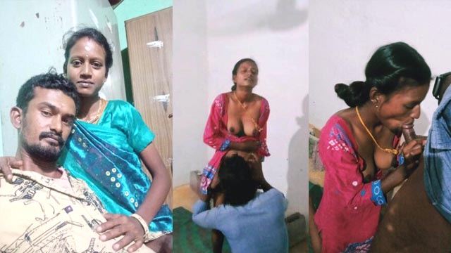 Chubby Tamil Wife Threesome Fucking While Husband Recording