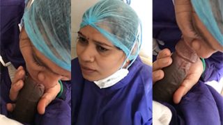 Tamil Nurse Aunty Deep Blowjob Fucking Hard With Doctor In Hospital
