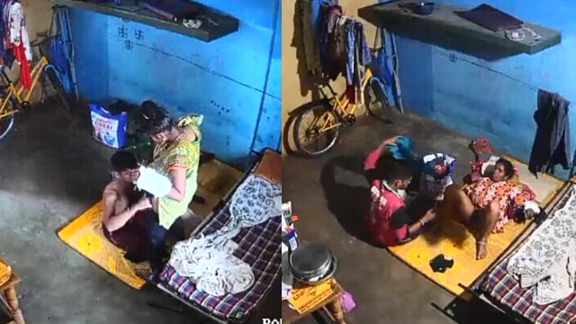 Sexy Tamil Wife Fucking With Husband CCTV Cam New