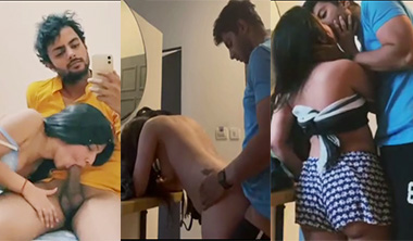 Chubby Desi Girl Giving Blowjob Fuck With BF Viral Leak