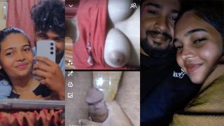 Horny Desi Indian Babe Playing With Her Boobs Show