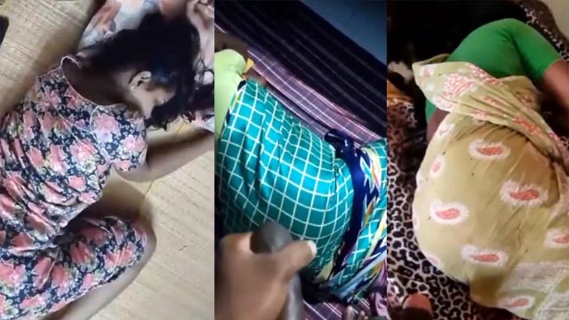 Tamil Sleeping Sister And mom Nude Secretly Captured