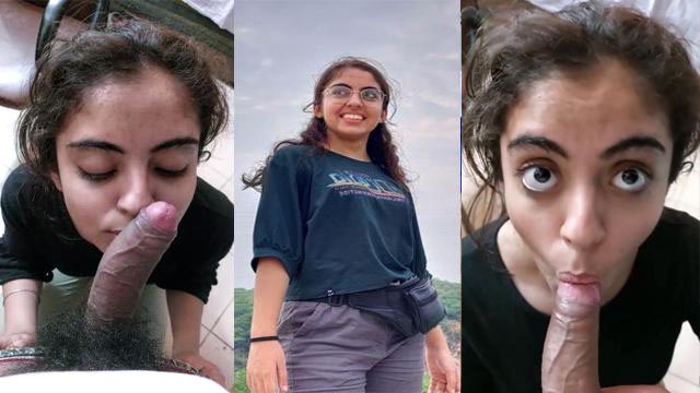 Horny Indian Gf Giving Deeply Blowjob Leaked MMS