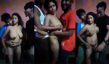 Chubby Tamil Paid Aunty Nude Dancing & Fucking With Boys