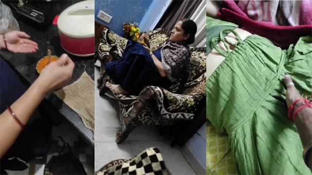 Tamil Nadu Mom’s Boobs – While She is Sleeping Groping His Son