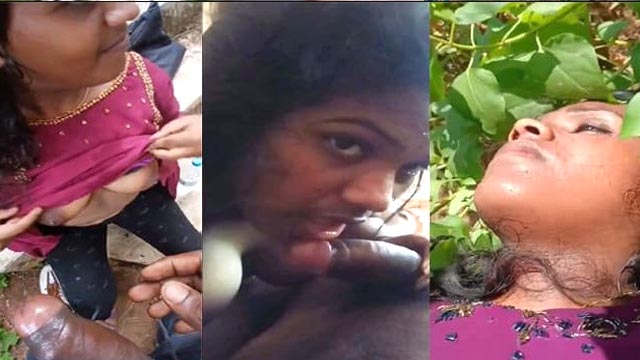 Village Mallu Girl Blowjob Fucking Jungle Sex Video