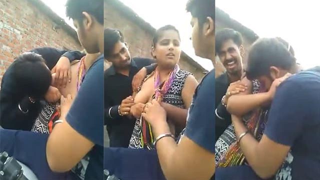 Indian Desi Girl Gangbang Sex in Outdoor Viral Leak